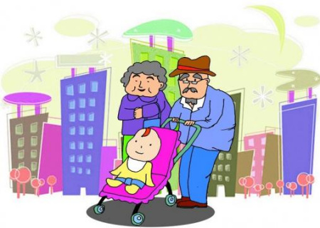 老漂族“只要兒孫好” 老漂族“只要兒孫好”