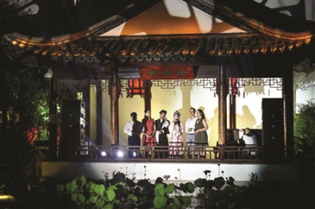 演出現(xiàn)場,。(薛馬義 攝) 演出現(xiàn)場,。(薛馬義 攝)