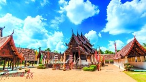 清邁的特色建筑。 清邁的特色建筑,。