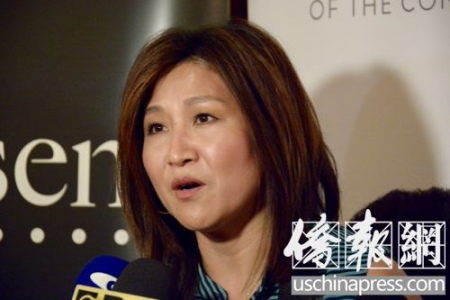 尼爾森亞太裔美國(guó)人外部顧問(wèn)委員會(huì)成員尼娜宋(Nina Song)。(美國(guó)《僑報(bào)》/夏嘉 攝) 尼爾森亞太裔美國(guó)人外部顧問(wèn)委員會(huì)成員尼娜宋(Nina Song),。(美國(guó)《僑報(bào)》/夏嘉 攝)