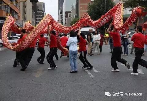 古風(fēng)韻味的市中心唐人街。（南非僑網(wǎng)微信公眾號）