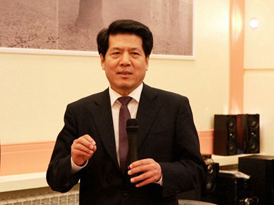 李大使致辭,。 李大使致辭,。