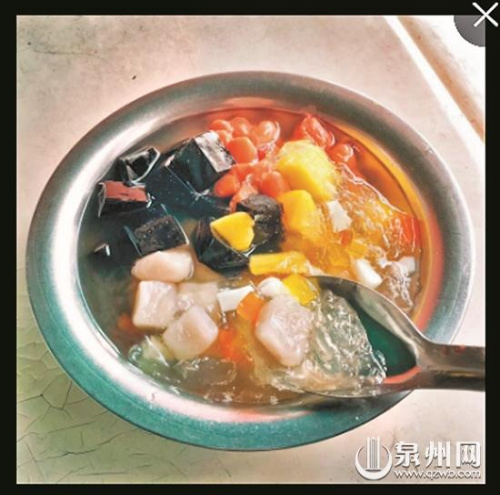 泉州美食四果湯,。