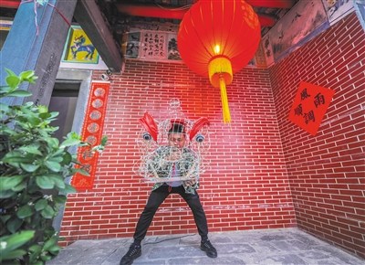 夜深了,,舞獅子還要繼續(xù),。 夜深了,,舞獅子還要繼續(xù)。