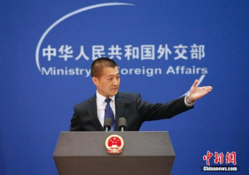 資料圖:中國(guó)外交部發(fā)言人陸慷,。<a target='_blank' >中新社</a>發(fā) 劉關(guān)關(guān) 攝 資料圖:中國(guó)外交部發(fā)言人陸慷。<a target='_blank' >中新社</a>發(fā) 劉關(guān)關(guān) 攝