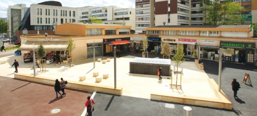 克雷代伊市利維爾（La Lévriere）廣場,。（圖片來源：《歐洲時報》 引自克雷代伊市官網(wǎng)）