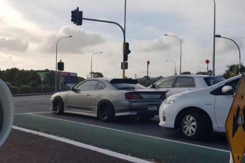 被盜車輛。（新西蘭天維網(wǎng) Skye 供圖）