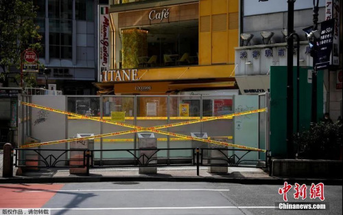 資料圖：東京空曠的街道,。