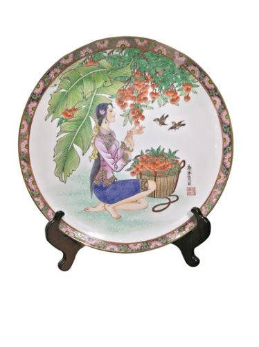 廣彩大師翟惠玲的作品 廣彩大師翟惠玲的作品