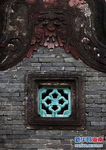 中國(guó)僑網(wǎng)蔡家老宅符號(hào)。(新華網(wǎng)/盧國(guó)忠 攝)
