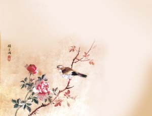 中國僑網顧呂鴻沈繡作品——《花鳥》(中國江蘇網)