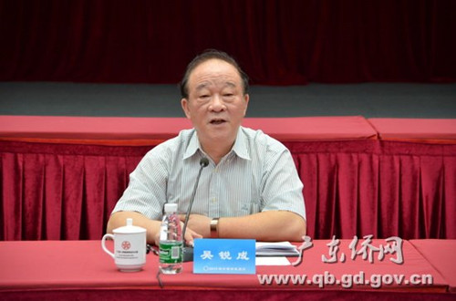 中國僑網(wǎng)吳銳成主任提出海外理事要當(dāng)好“一帶一路”建設(shè)的宣傳者、推動者、參與者