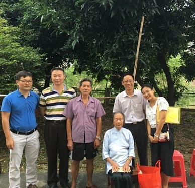 東莞市僑聯(lián)為老歸僑送去中秋問候,。