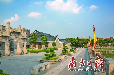 如今的黃埔村寧?kù)o而古樸,。張由瓊