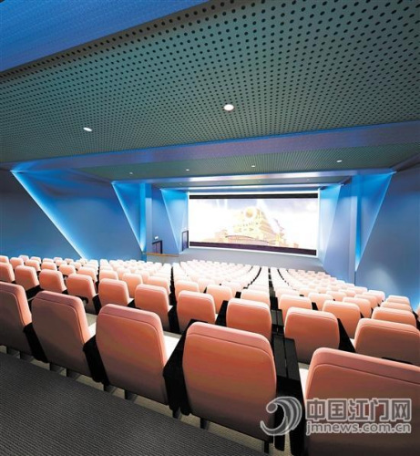 江門演藝中心影城效果圖,。(江門演藝中心提供)