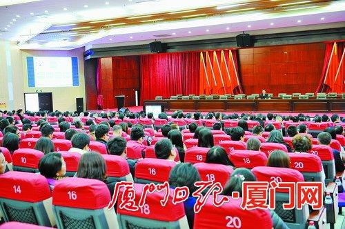 中國僑網(wǎng)“喜迎金磚·禮儀湖里”專題講座舉行,。(劉立民 攝)