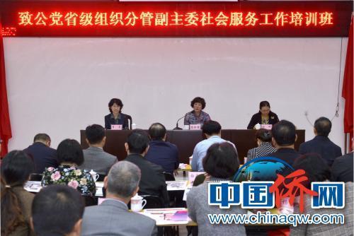 中國僑網(wǎng)培訓(xùn)班現(xiàn)場(chǎng)。(致公黨供圖)