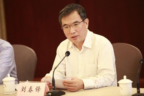 中國僑網(wǎng)北京市委統(tǒng)戰(zhàn)部副部長,、市僑辦主任劉春鋒講話,。賈廣超 攝