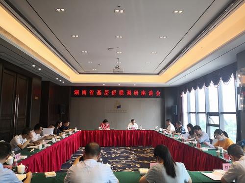 中國僑網(wǎng)調(diào)研座談會(huì)現(xiàn)場(chǎng)(圖片來源:湖南省僑聯(lián)網(wǎng)站)
