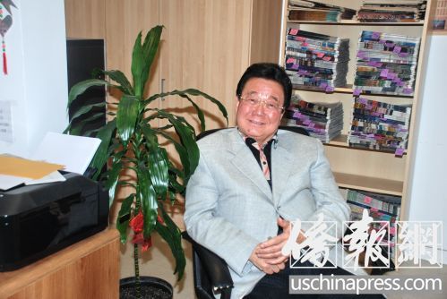 吳國寶認(rèn)為,每位海外僑胞都有自己的人脈和人際關(guān)系網(wǎng)絡(luò),,可以利用這個(gè)優(yōu)勢,,為祖國家鄉(xiāng)的發(fā)展建設(shè)出力。(來源:美國《僑報(bào)》/吳卓明攝)