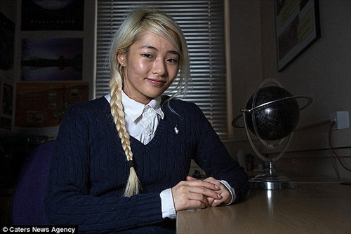 中國僑網英國伯明翰大學24歲的天體物理系華裔女博士劉梅姬宣布退出“火星一號”殖民計劃,。(圖片來源:《每日郵報》)