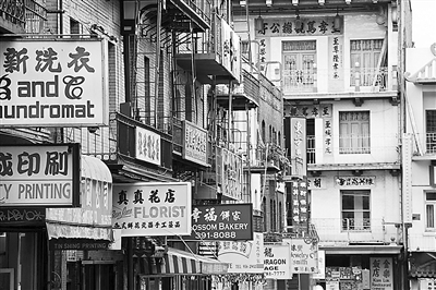 圖為舊金山唐人街街景,。(全景網(wǎng))