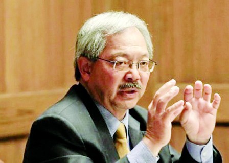 圖為舊金山市長李孟賢,。(美國中文網)