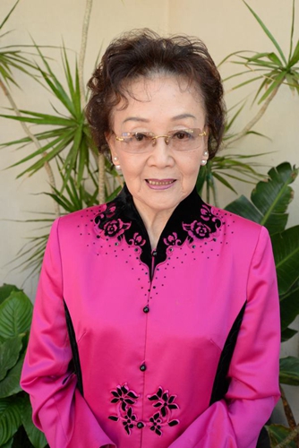 愛國將領張治中將軍的女兒,、知名僑領張素久。(駐美特約記者