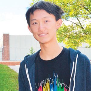 華裔學生張麥可。(美國《僑報》)