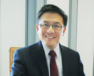 江俊輝上月宣布競選州長后,,首次接受媒體訪問談參選計劃,。(美國《世界日報》;李秀蘭/攝影)
