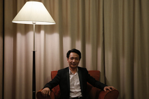 法國華僑華人會會長池萬升接受《歐洲時報》記者采訪。(法國《歐洲時報》/蕭也喜