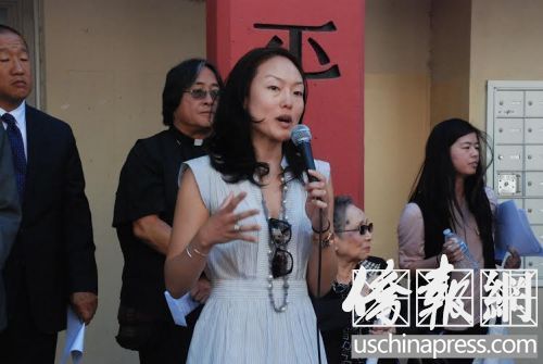 舊金山市議員金貞妍表示,,她將盡其可能,,協(xié)助舊金山平園獲得應(yīng)得的資助(僑報記者吳卓明