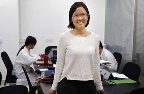 獲得2016年聯(lián)合國教科文組織“世界最具潛力女科學(xué)家獎”的85后博士后應(yīng)佚倫(圖片來源網(wǎng)絡(luò))
