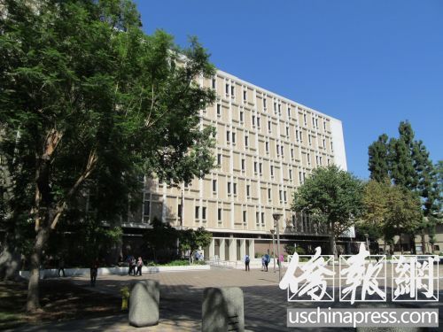 汪某過堂的波莫納高等法院,。(美國《僑報(bào)》/翁羽