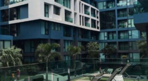 泰國芭提雅針對中國投資客銷售的海景房,一室一廳一衛(wèi)帶陽臺,售價約58萬元人民幣,。(圖片來源:美國之音電臺網(wǎng)站)