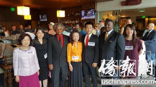 不同族裔支持川普的共和黨人,。(圖片由劉吉米提供)