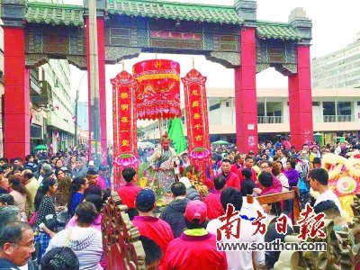 秘魯首都利馬的唐人街是南美最大的唐人街
