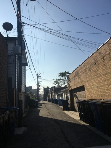 芝加哥華埠普林斯頓街與30街附近的一處民宅,,日前發(fā)生民眾在車庫遭洗劫案件,。(美國《世界日報》/黃惠玲