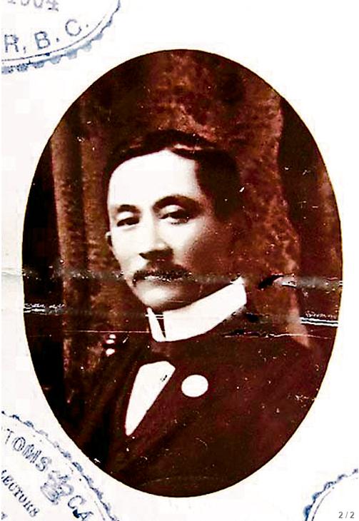 圖為溫金有于1904年拍攝的照片,。(加拿大《星島日?qǐng)?bào)》)