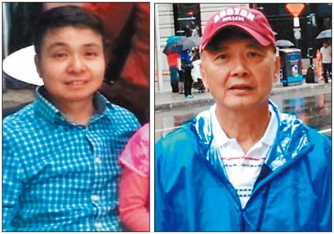 中國(guó)僑網(wǎng)兩名失蹤男子李天厚(左)及林春碩。(加拿大《世界日?qǐng)?bào)》/西溫哥華警方提供)