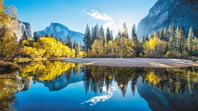 中國僑網(wǎng)圖為美國國家公園一景,。 資料圖片
