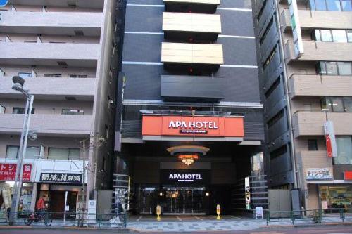 中國僑網(wǎng)APA酒店外景,。(藍建中 攝)