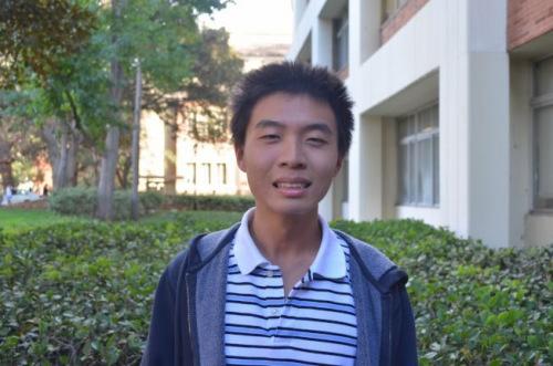 中國僑網(wǎng)沈詩鈞未滿19歲,,即開始在加州大學(xué)洛杉磯分校任教,。(美國《世界日報(bào)》/沈詩鈞提供)