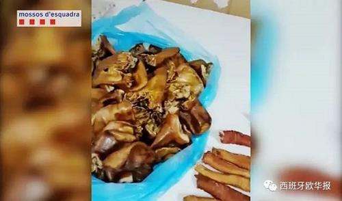 中國(guó)僑網(wǎng)華人夫婦在家中制作的熟肉,。(西班牙《歐華報(bào)》微信公眾號(hào)圖片)