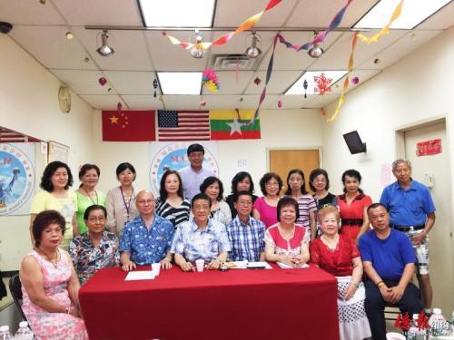 中國(guó)僑網(wǎng)紐約緬甸華僑聯(lián)誼會(huì)2日宣布定于9日在華埠舉辦第十五屆緬甸仲夏潑水節(jié),。(紐約《僑報(bào)》/葉永康 攝)