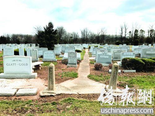 中國(guó)僑網(wǎng)美國(guó)墓園,。(美國(guó)《僑報(bào)》)