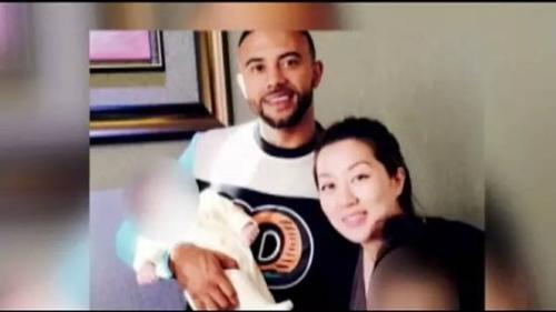 中國(guó)僑網(wǎng)資料圖:Tiffany Li 與其被殺前男友Keith及兩個(gè)孩子(美國(guó)中文網(wǎng))
