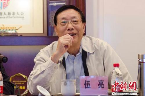 中國(guó)僑網(wǎng)廣府人聯(lián)誼總會(huì)執(zhí)行會(huì)長(zhǎng)伍亮,。 蘇嘉軒 攝