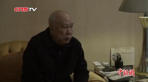中國僑網(wǎng)資料圖:印尼僑領,、融僑集團創(chuàng)始人林文鏡,。(視頻截圖)
