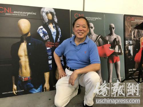 中國僑網(wǎng)《男高音之夢》的劇本,、音樂創(chuàng)作及總導(dǎo)演喬欣,。(美國《僑報》/夏嘉 攝)